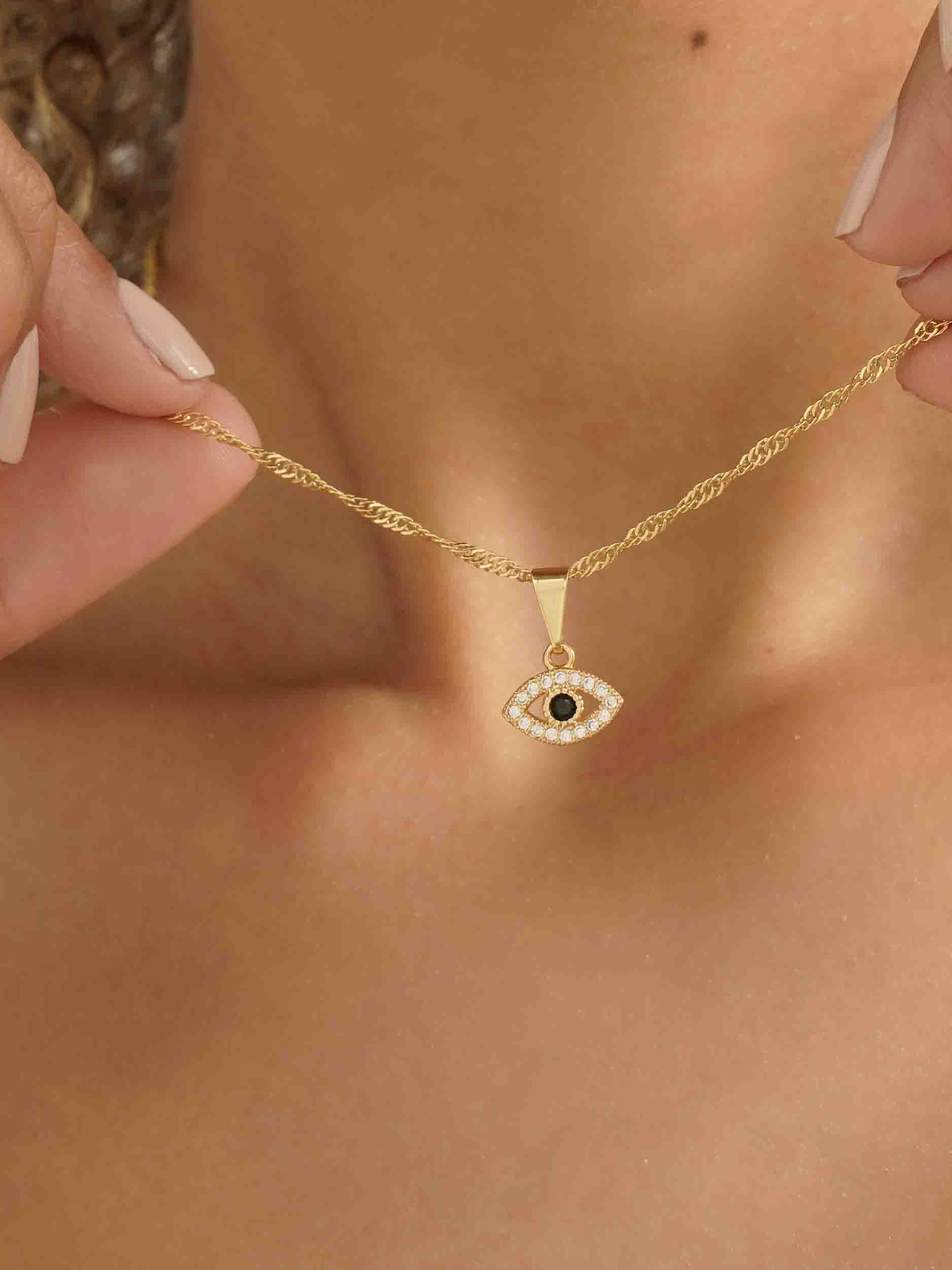 Dije Ojo Turco Mini Circonias 2