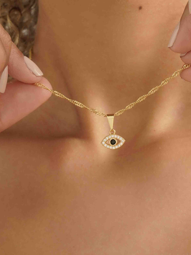 Dije Ojo Turco Mini Circonias 2