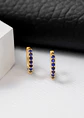 Arete Candonga Slim Blue - Miniatura 2