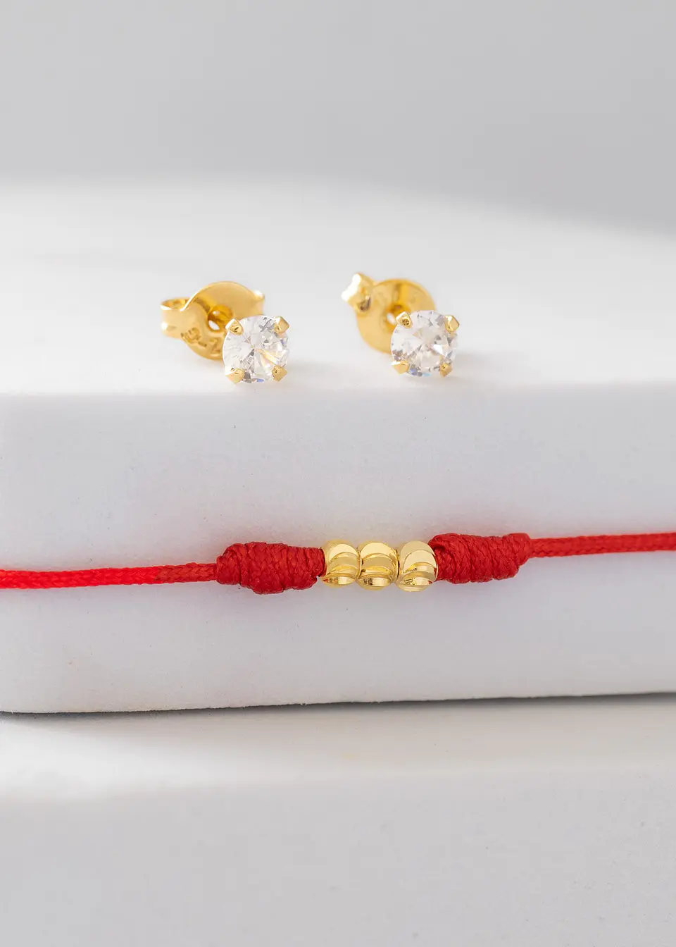 Combo Pulsera 3 Balines +Aretes  1
