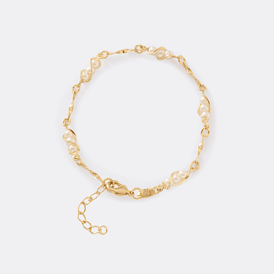 Pulsera Perla 16 Cms + Extensor