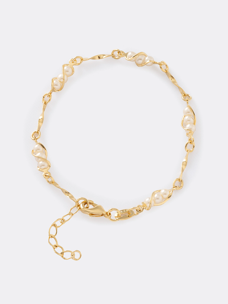 Pulsera Perla 16 Cms + Extensor 1