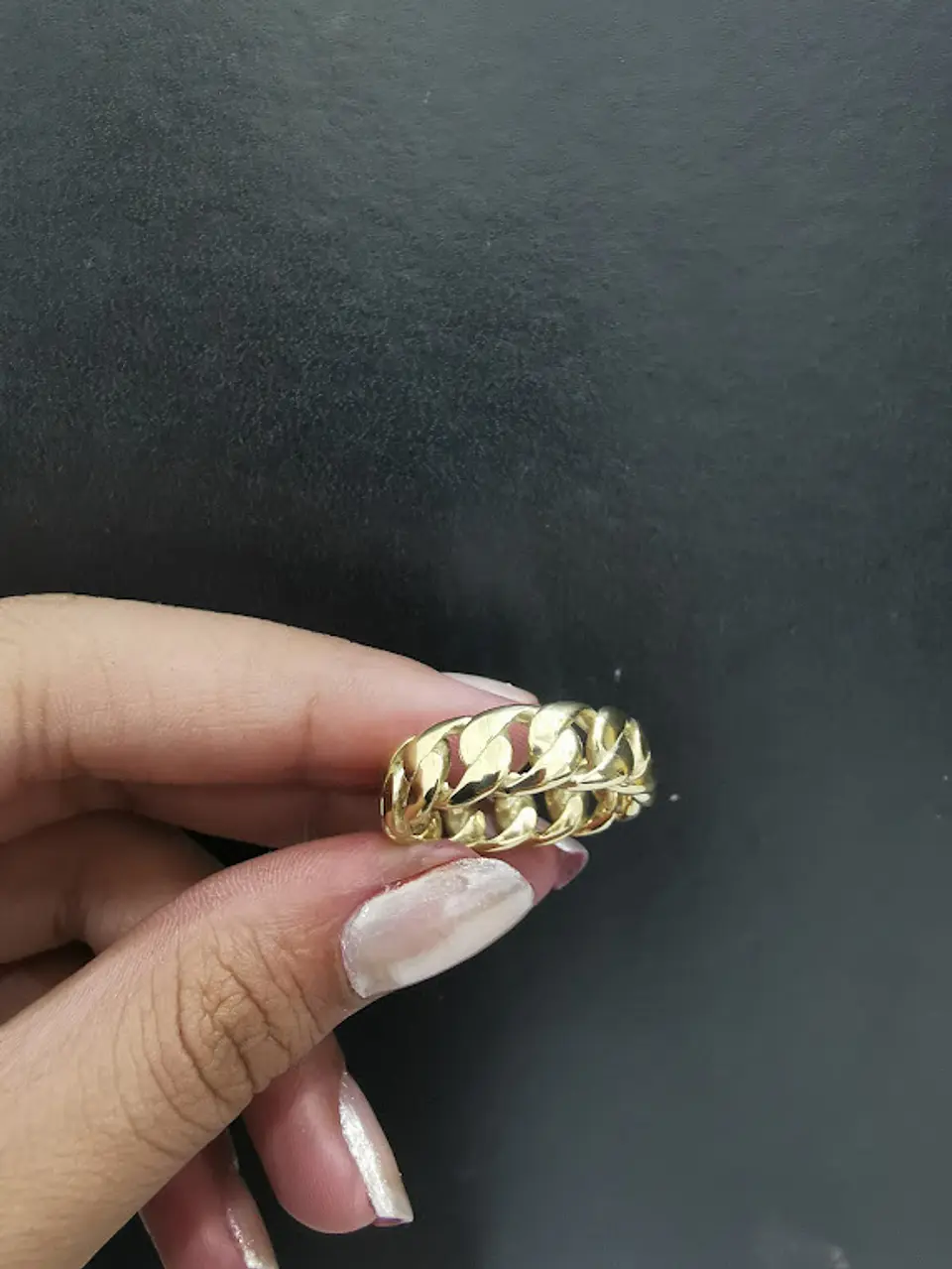 Anillo tipo Cubano 4