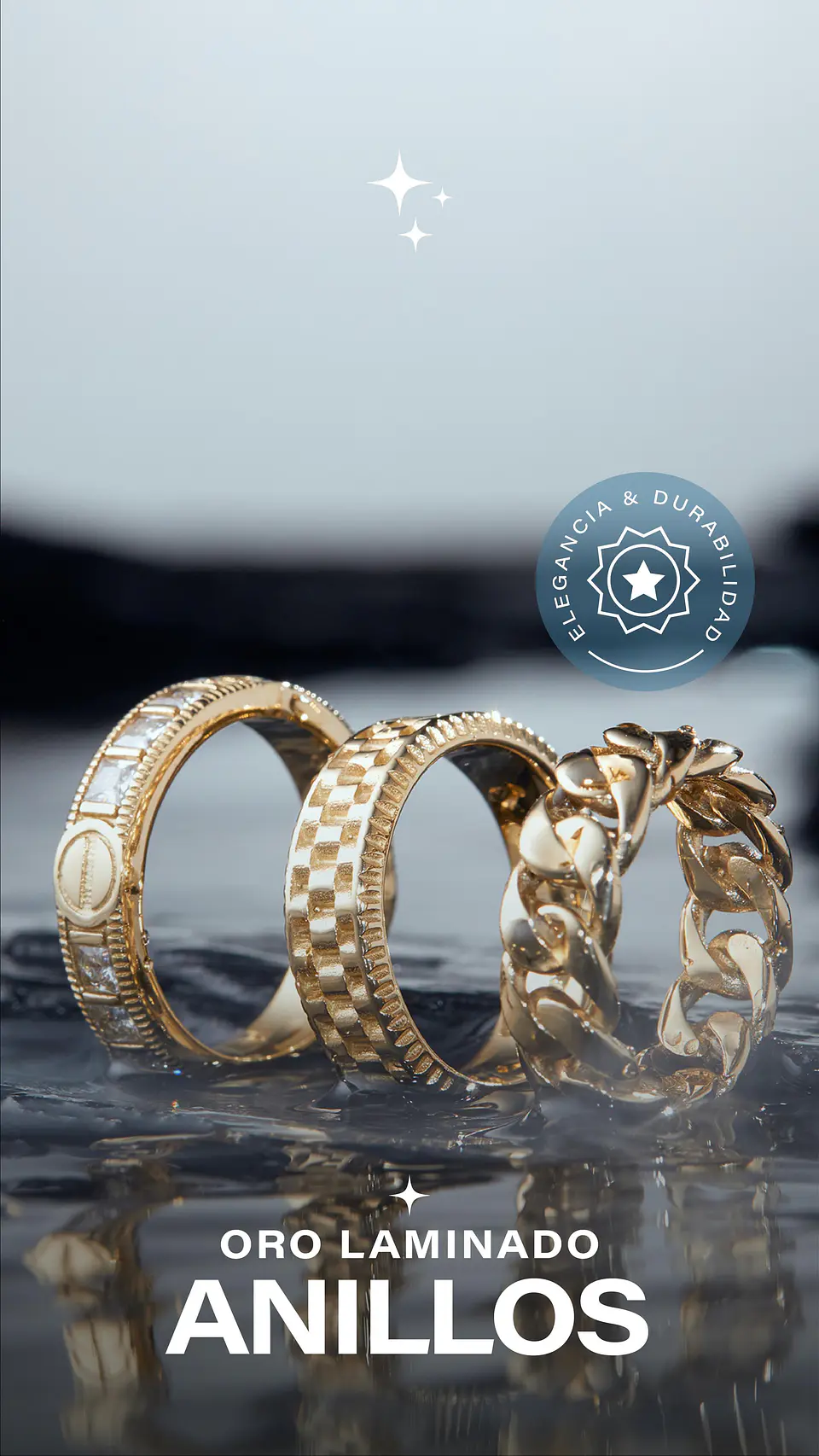 Anillo tipo Cubano 3