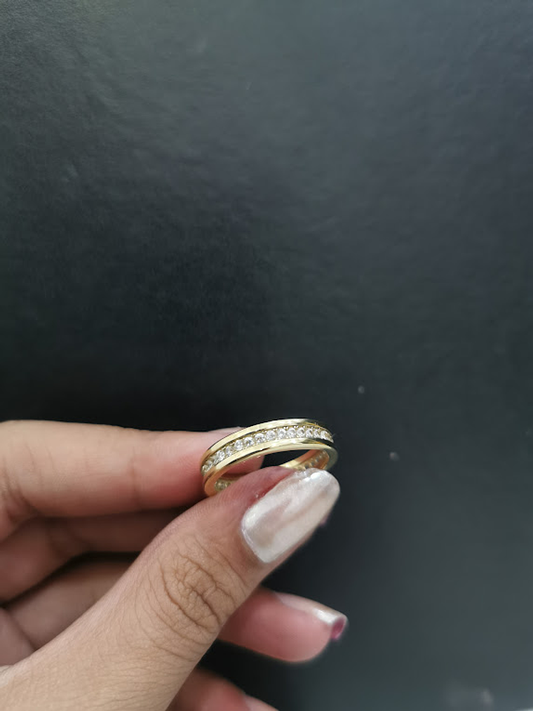 Anillo Circon caballero  2