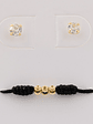 Combo Pulsera 3 Balines +Aretes  - Miniatura 1