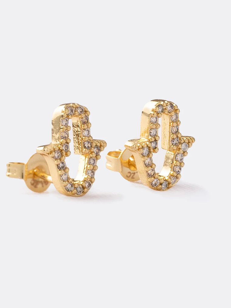 Arete Mano Hamsa Circonias 1