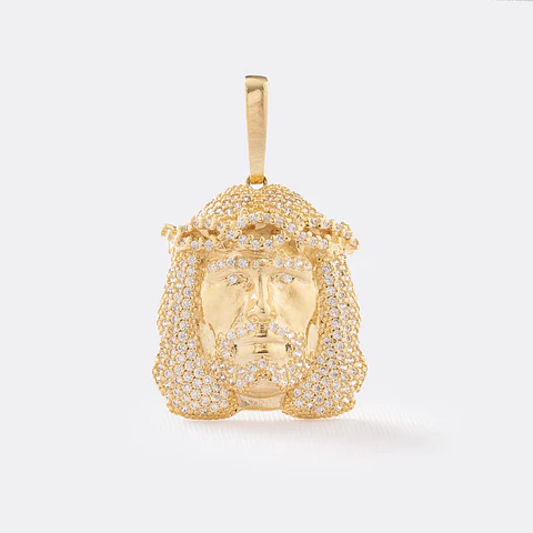 Dije Rostro Swarovski Cristal