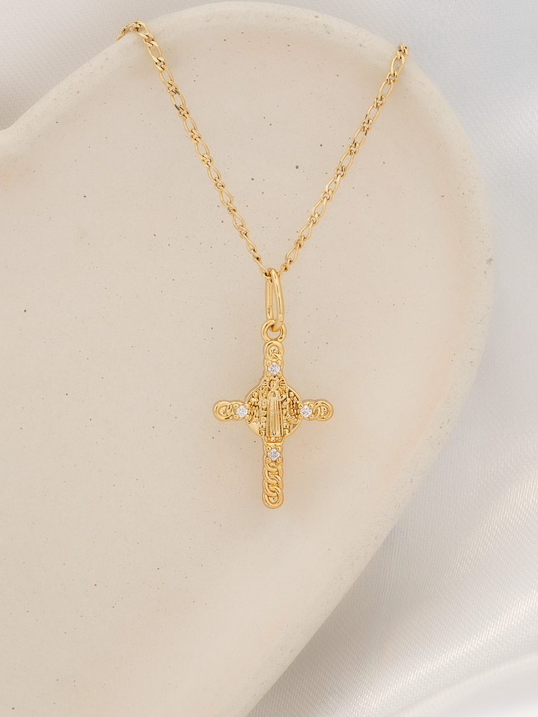 Dije Cruz San Benito  2