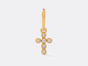 Dije Cruz Redondeada 1.6 Cms