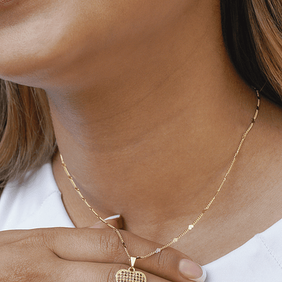 Dije Corazón Swarovski Orange