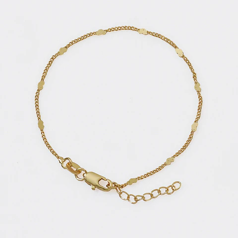 Pulsera Cubana In Love 16 cms + Extensor