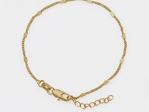 Pulsera Cubana In Love 16 cms + Extensor