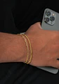 Pulsera Tejido Cubana Plana 20 Cms - Miniatura 2