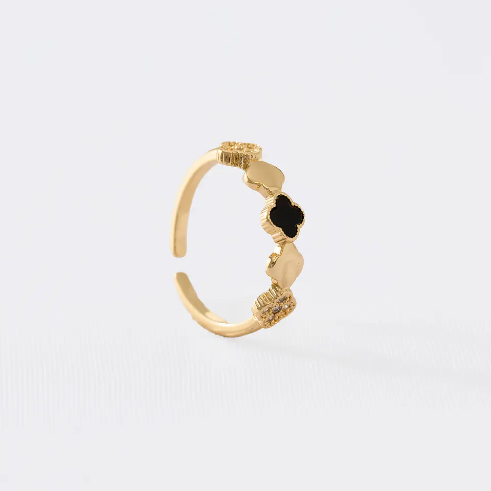 Anillo Duality Clover Ajustable 1