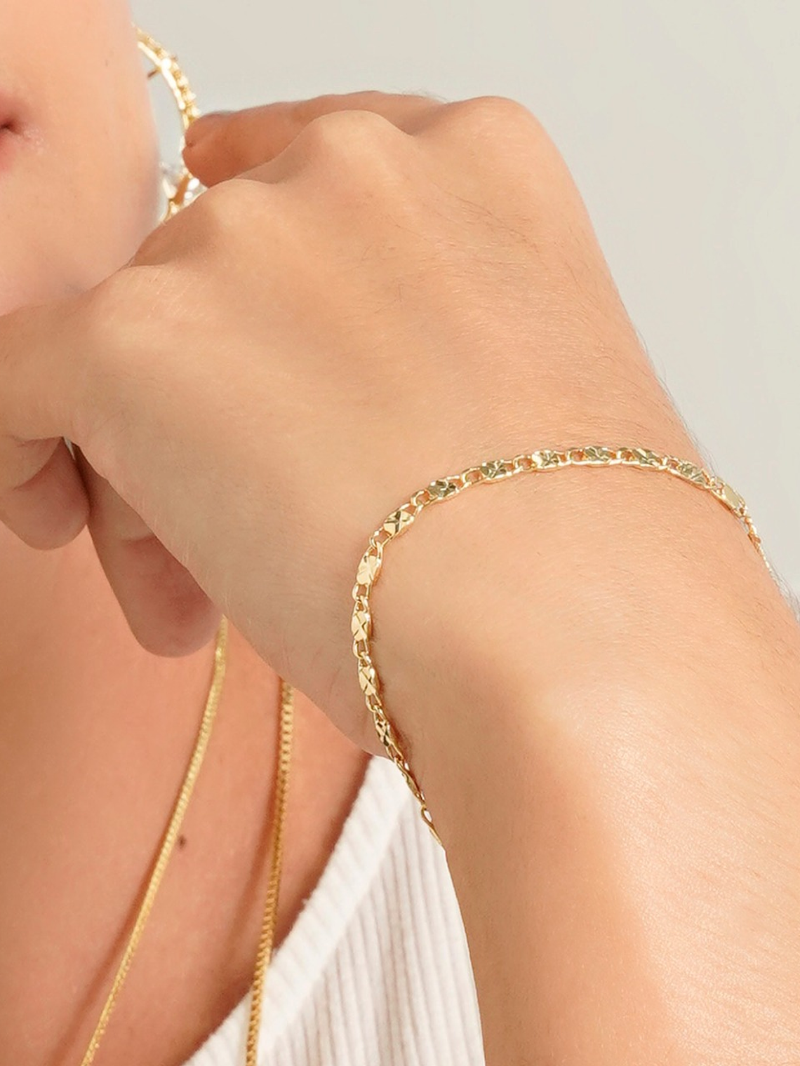 Pulsera Destellos 2.5 mm 16 Cms + Extensor 1