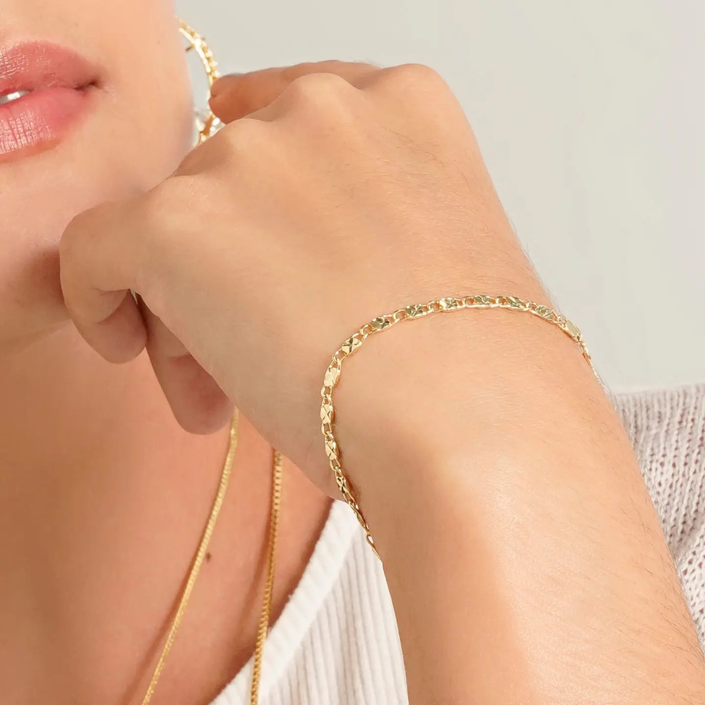 Pulsera Destellos 2.5 mm 16 Cms + Extensor 1