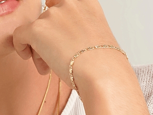 Pulsera Destellos 2.5 mm 16 Cms + Extensor