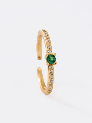 Anillo Gems Verde Promesa