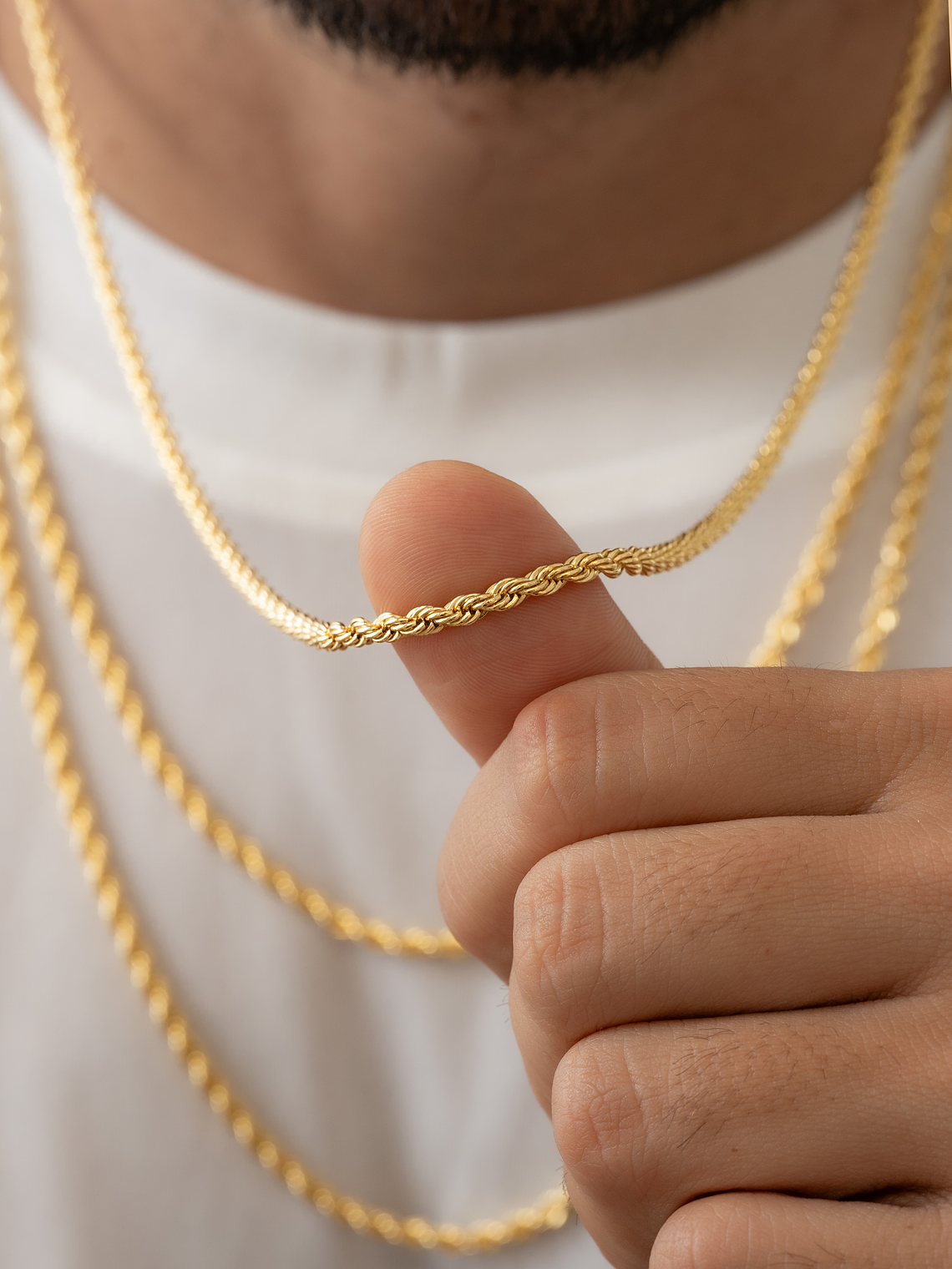 Cadena tejido Lazo 3 mm  2