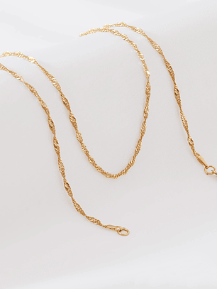 Cadena tejido Singapur Punteras 1.5 mm