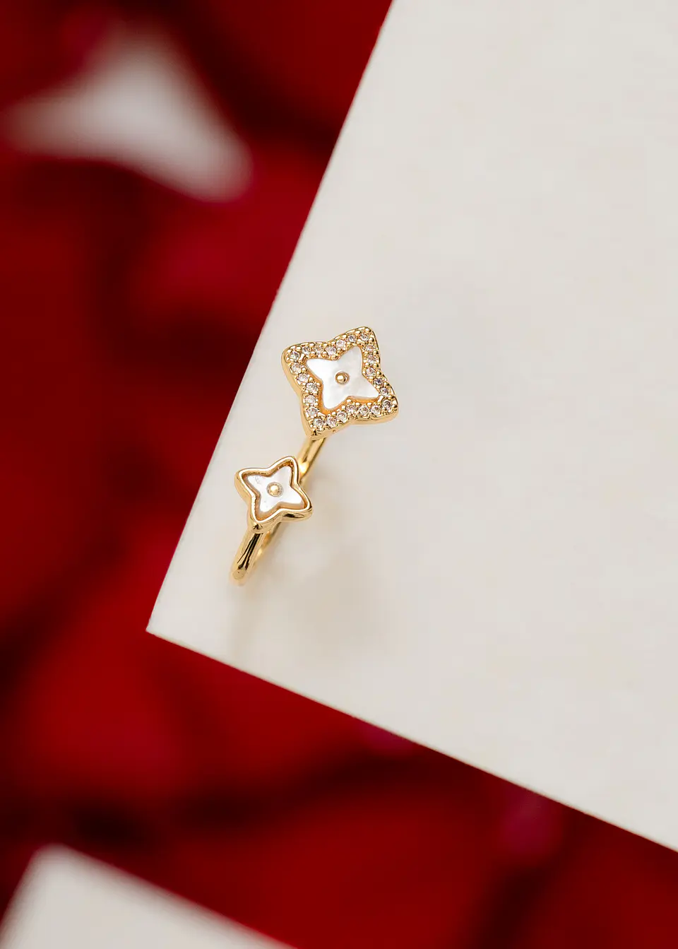 Anillo Double Lottus Ajustable 1