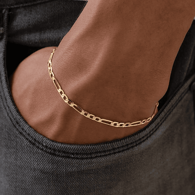 Pulsera 3 x 1 Diamantada 20 Cms 3.5 mm