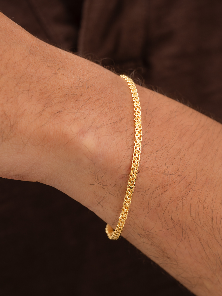 Pulsera Tejido Chino 3 Mm 16 Cms + Extensor 1