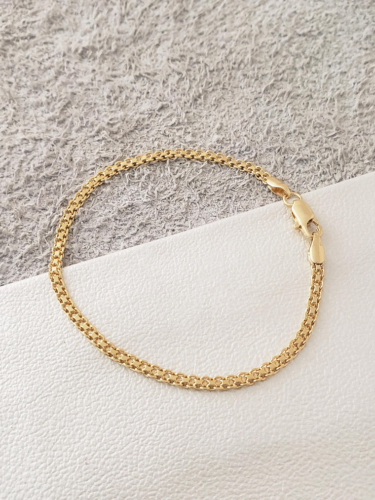 Pulsera Tejido Chino 3 Mm 16 Cms + Extensor 2