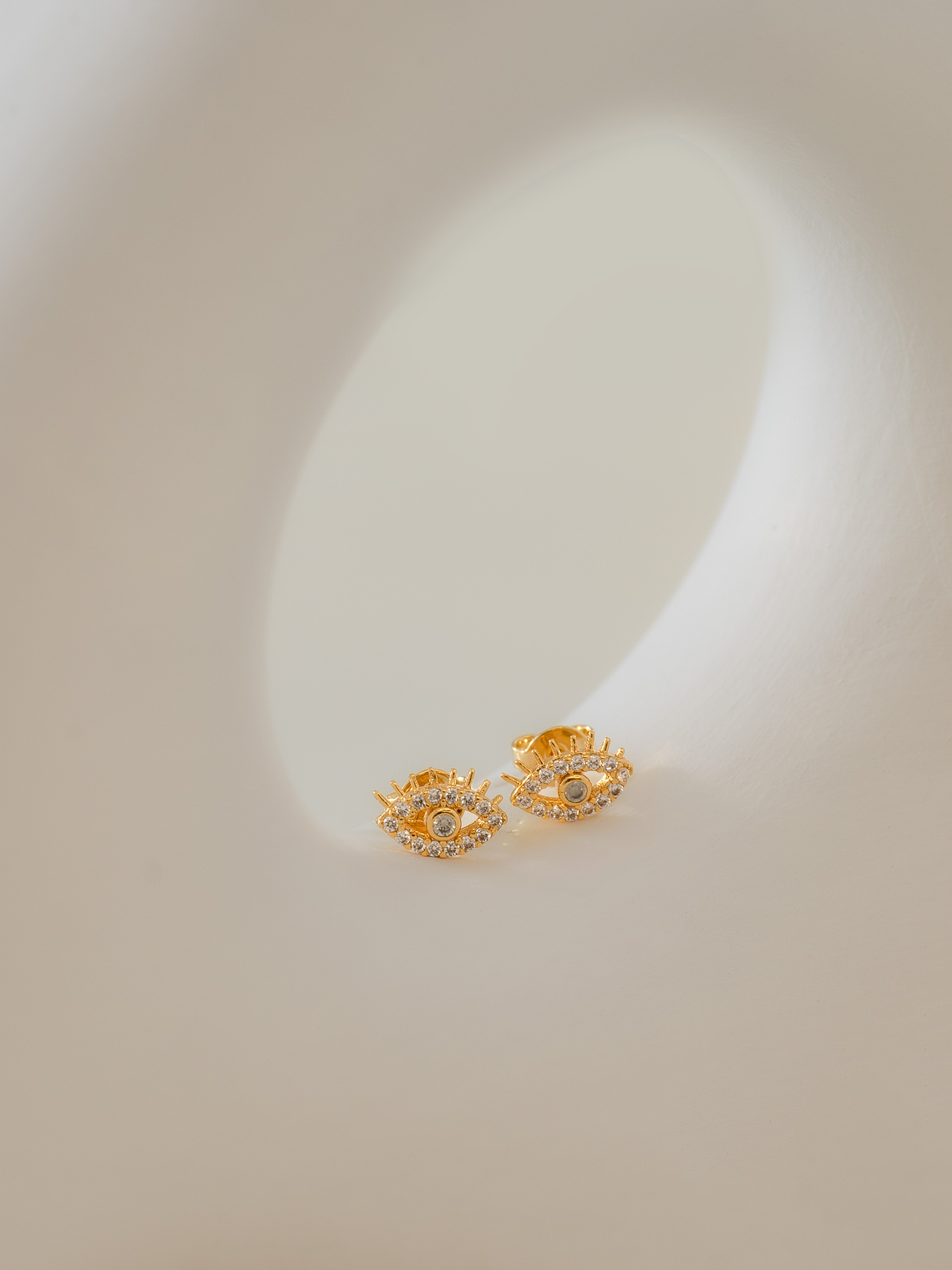 Arete Topo Ojo Turco Cristal 1