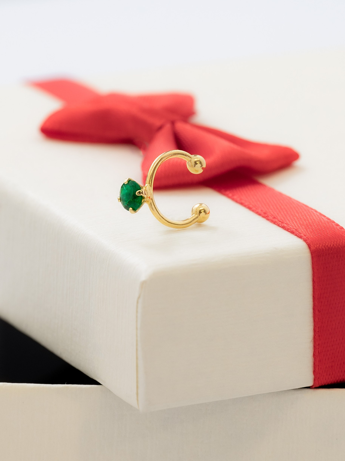 A Pearcing fake 1.4cm VERDE 1