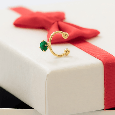 A Pearcing fake 1.4cm VERDE