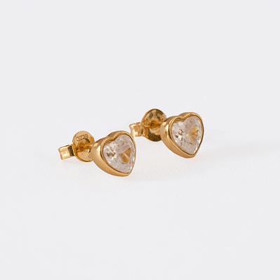 Arete Topo  Corazón Circonia