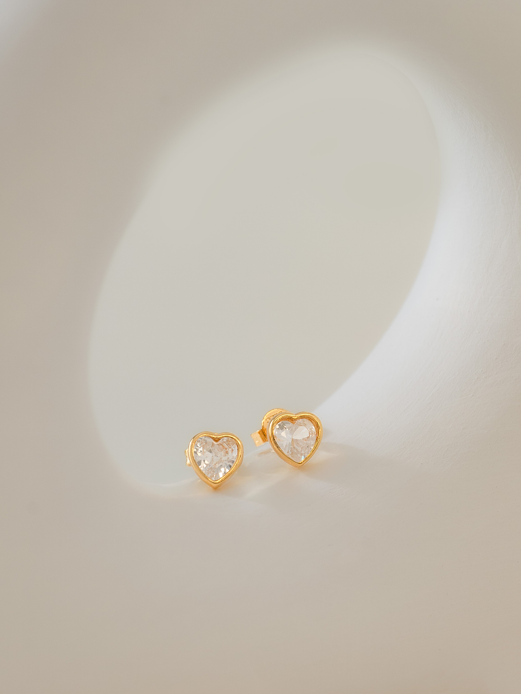 Arete Topo  Corazón Circonia 2