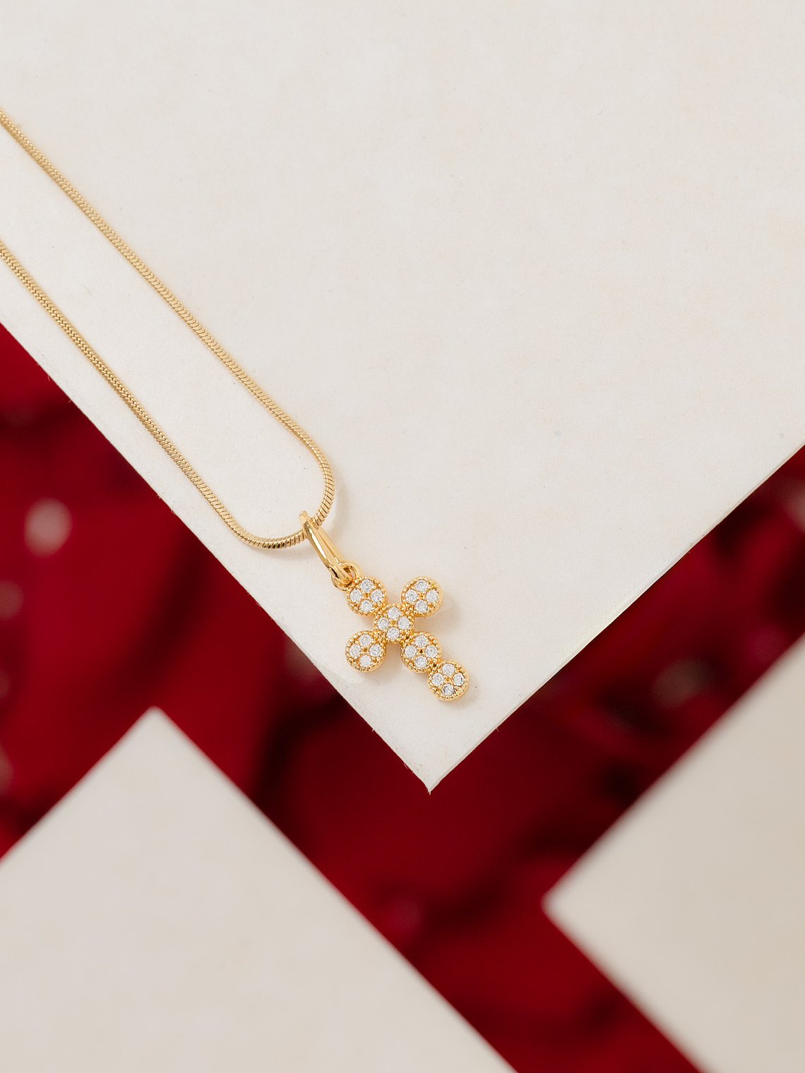 Cadena tejido serpiente finita 45 Cms 1