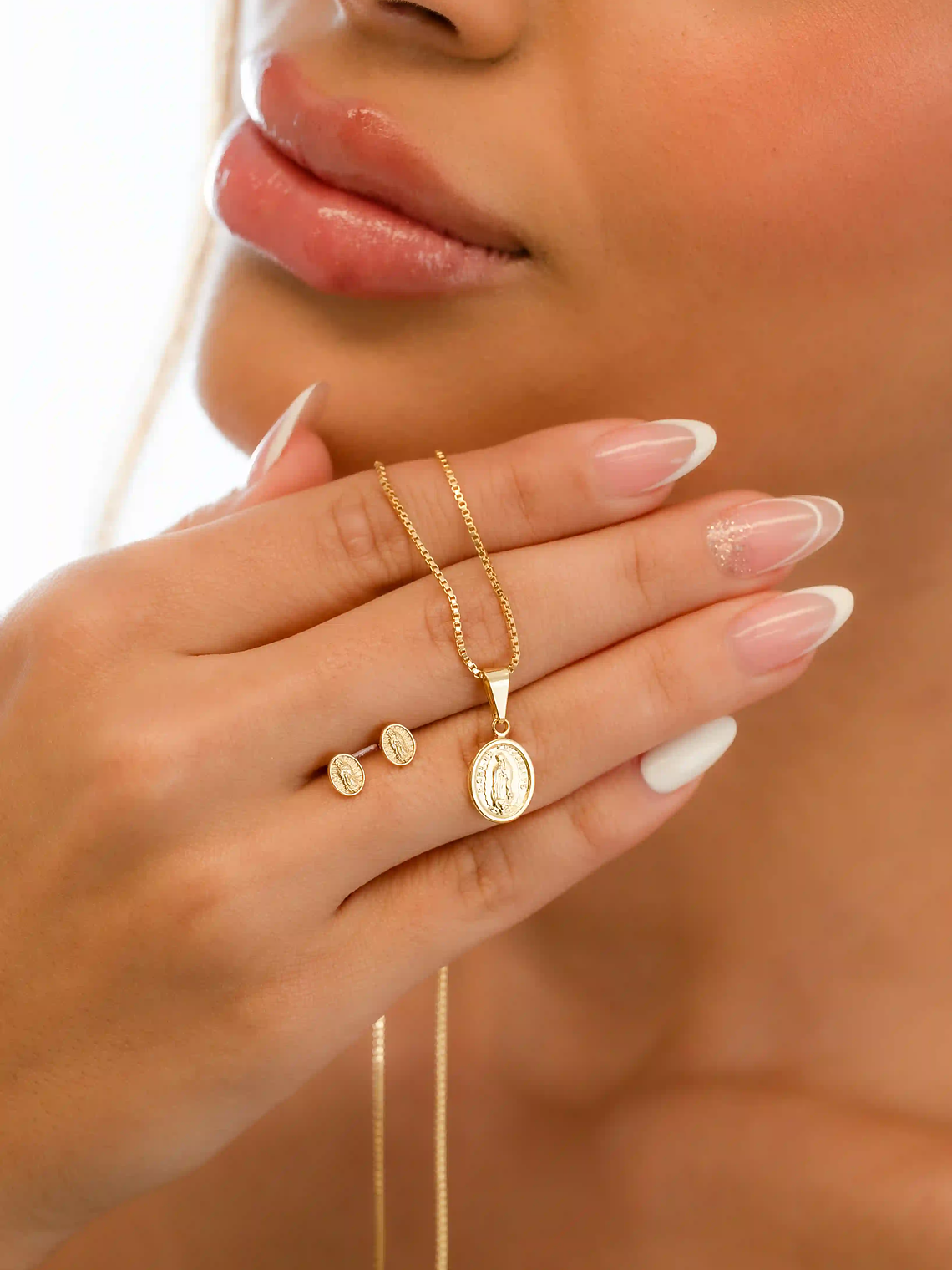 Cadena tejido Veneciana 1.1 mm 45 Cms 1