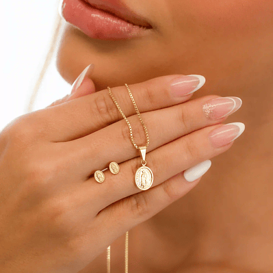 Cadena tejido Veneciana 1.1 mm 45 Cms