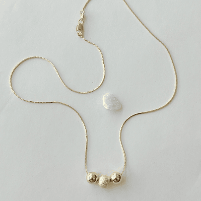 Cadena tejido Cabello de Angel  3 B