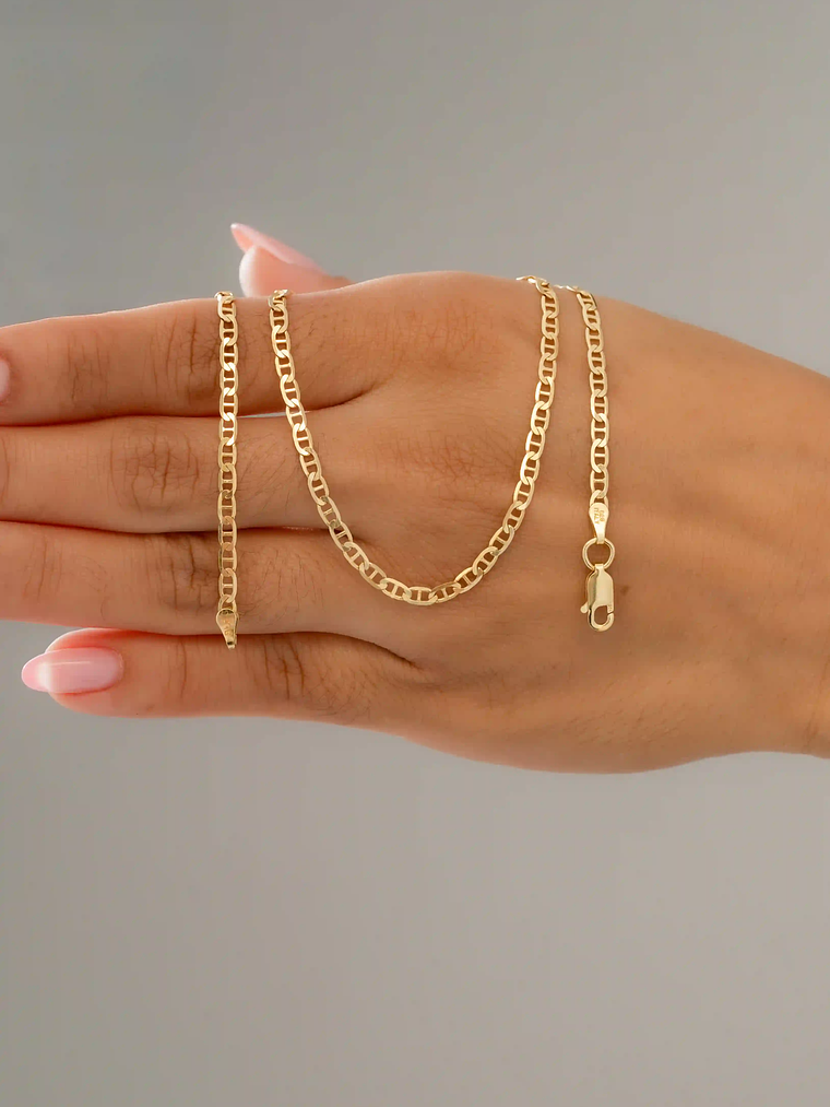 Cadena tejido  Marine IT 2.8 mm 45 Cms 2