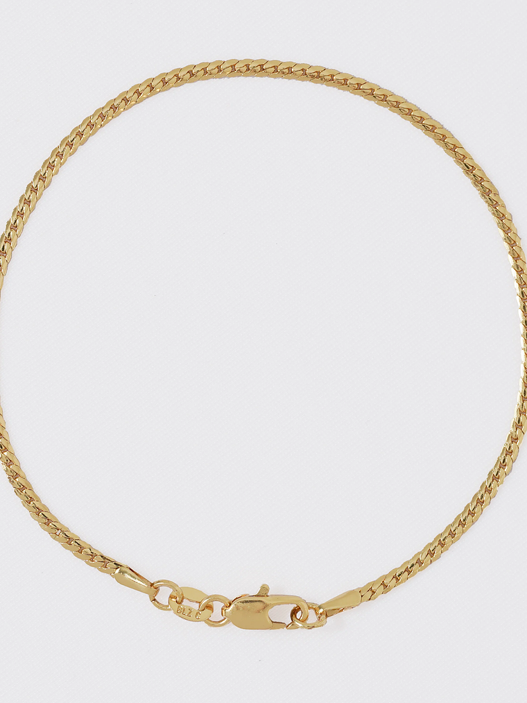 Pulsera Serpiente Plana Finita  2