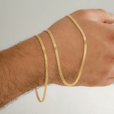 Cadena Tejido Chino IT 3 mm 65 Cms