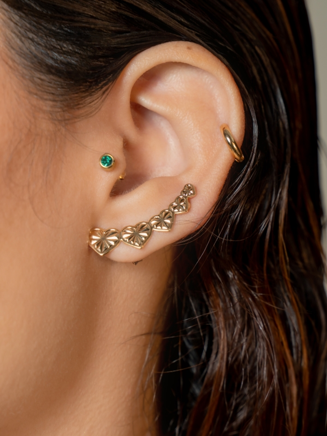 Topo Corazon triple  1