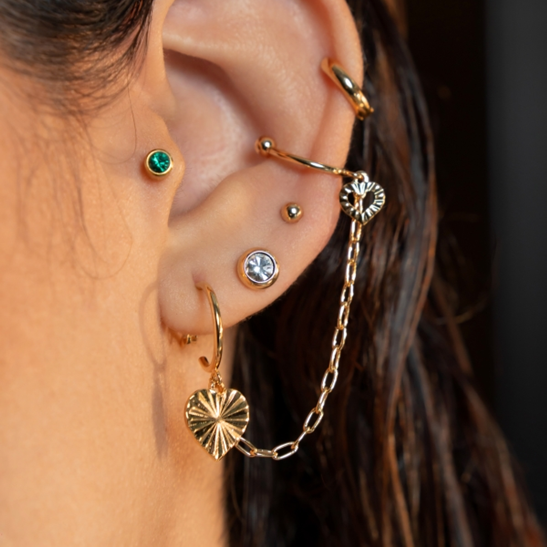 Areta Cadena Corazon  Diamantado 1