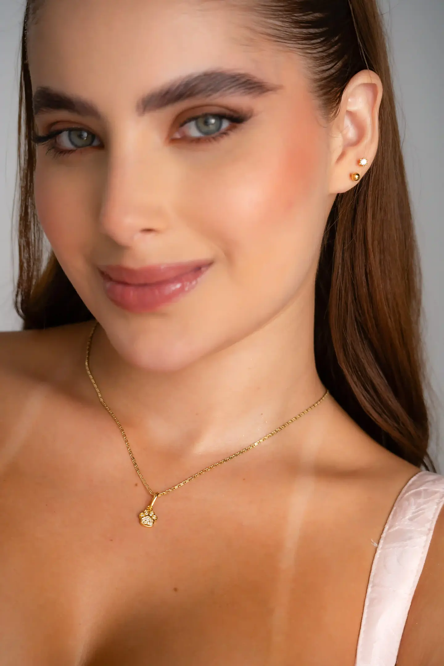 Dije Huellitas Cristal  2