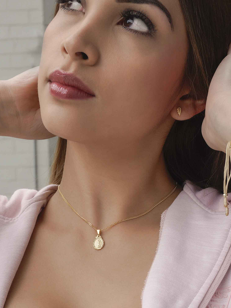 Dije Virgen de Guadalupe  Diamantado 1