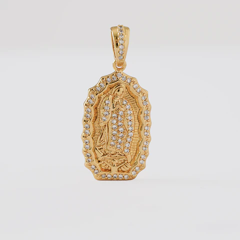 Dije Medalla De Guadalupe