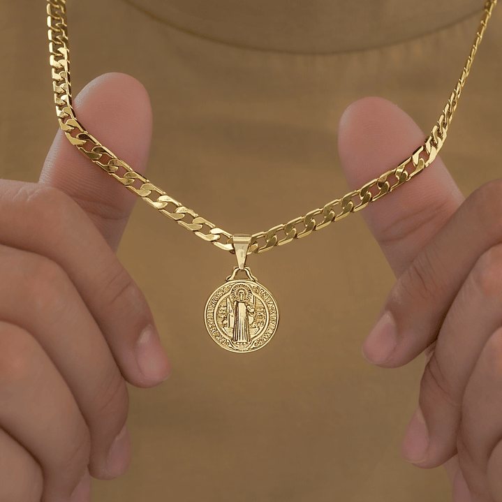 Dije Medalla de San Benito 2
