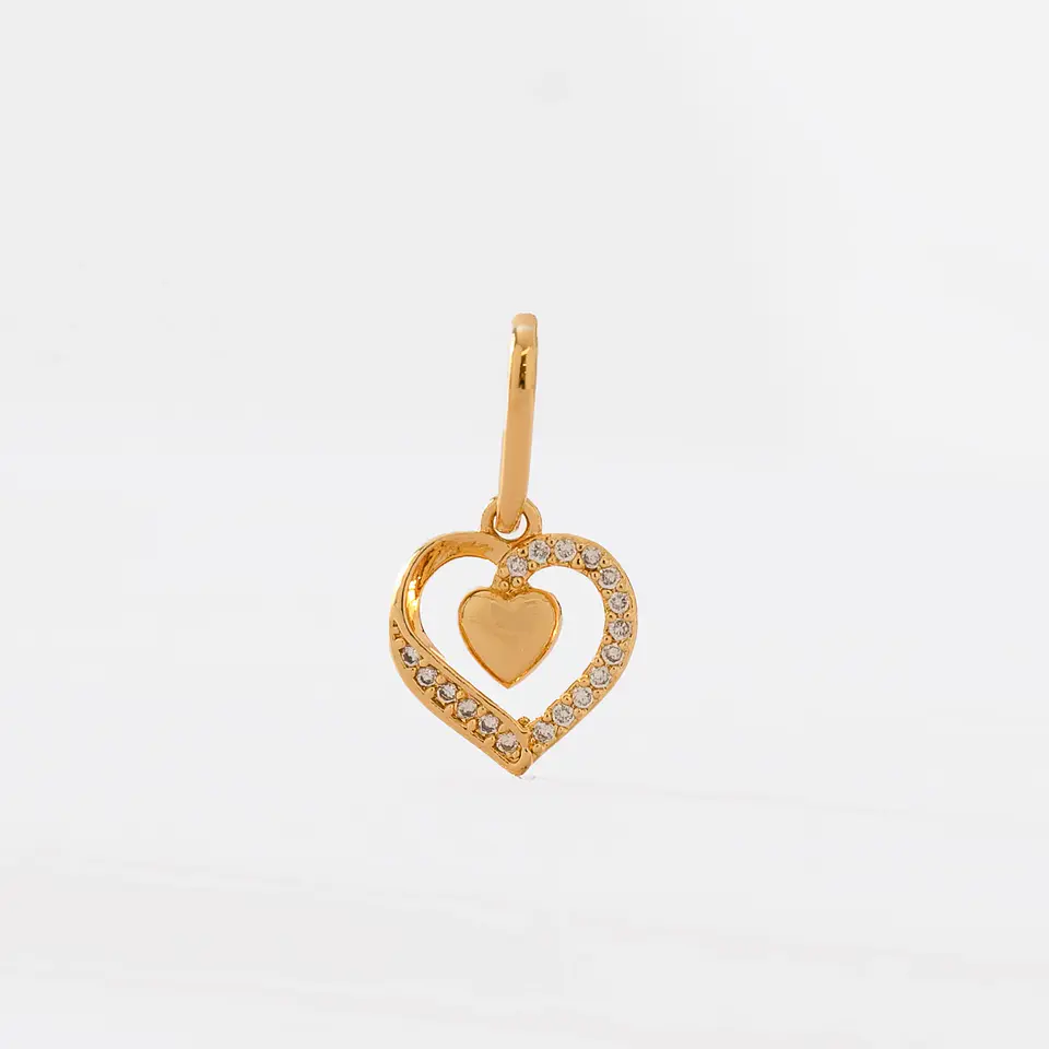 Dije Double Heart 1