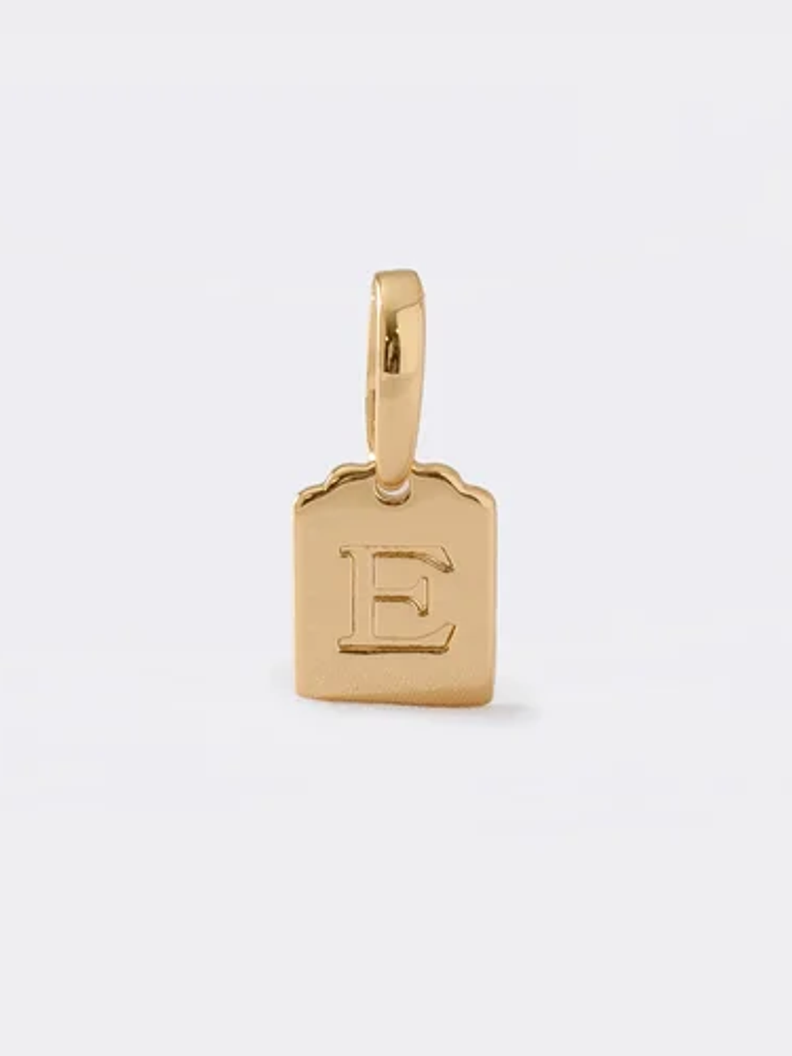 Dije Placa Letra E -1 1