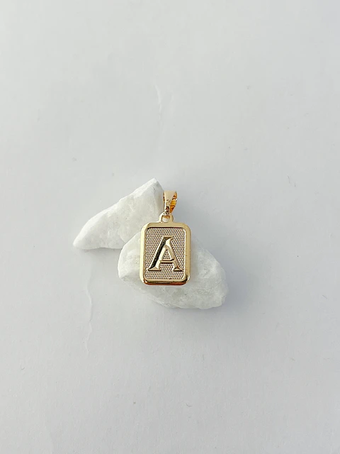 DIje Placa Letra "A "